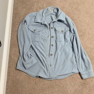 Wallflower Light Blue Button Down Shirt